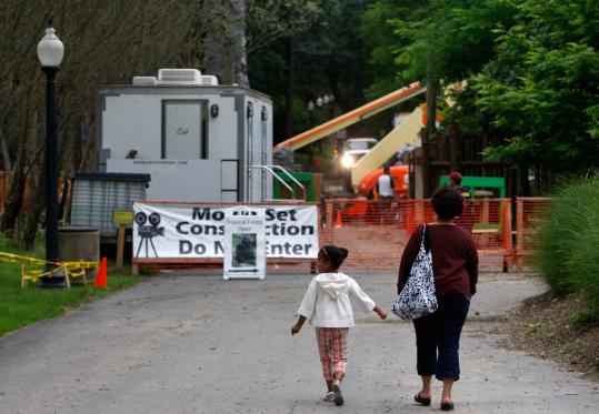 Set of Zookeeper in Franklin Park Zoo