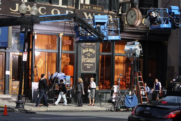 Wichita films at Jacob Wirth Restaurant in Boston