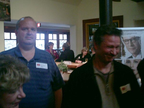 Chris Cooper with Ken Ellis of Delta Films