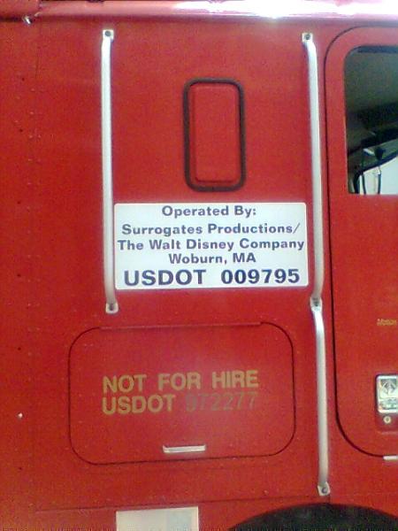 The Surrogates - 18 wheeler spotted on Clarendon St. (6/3/2008)