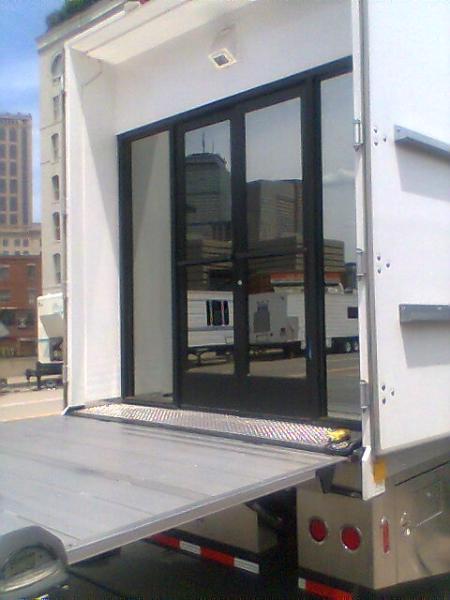 The Surrogates - wardrobe trailer spotted on Columbus Ave. (6/3/2008)