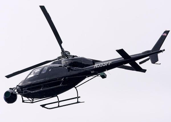 Helicopter films ariel shots for Ben Affeck's made-in-Boston movie 
