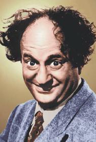 Larry Fine of the Three Stooges