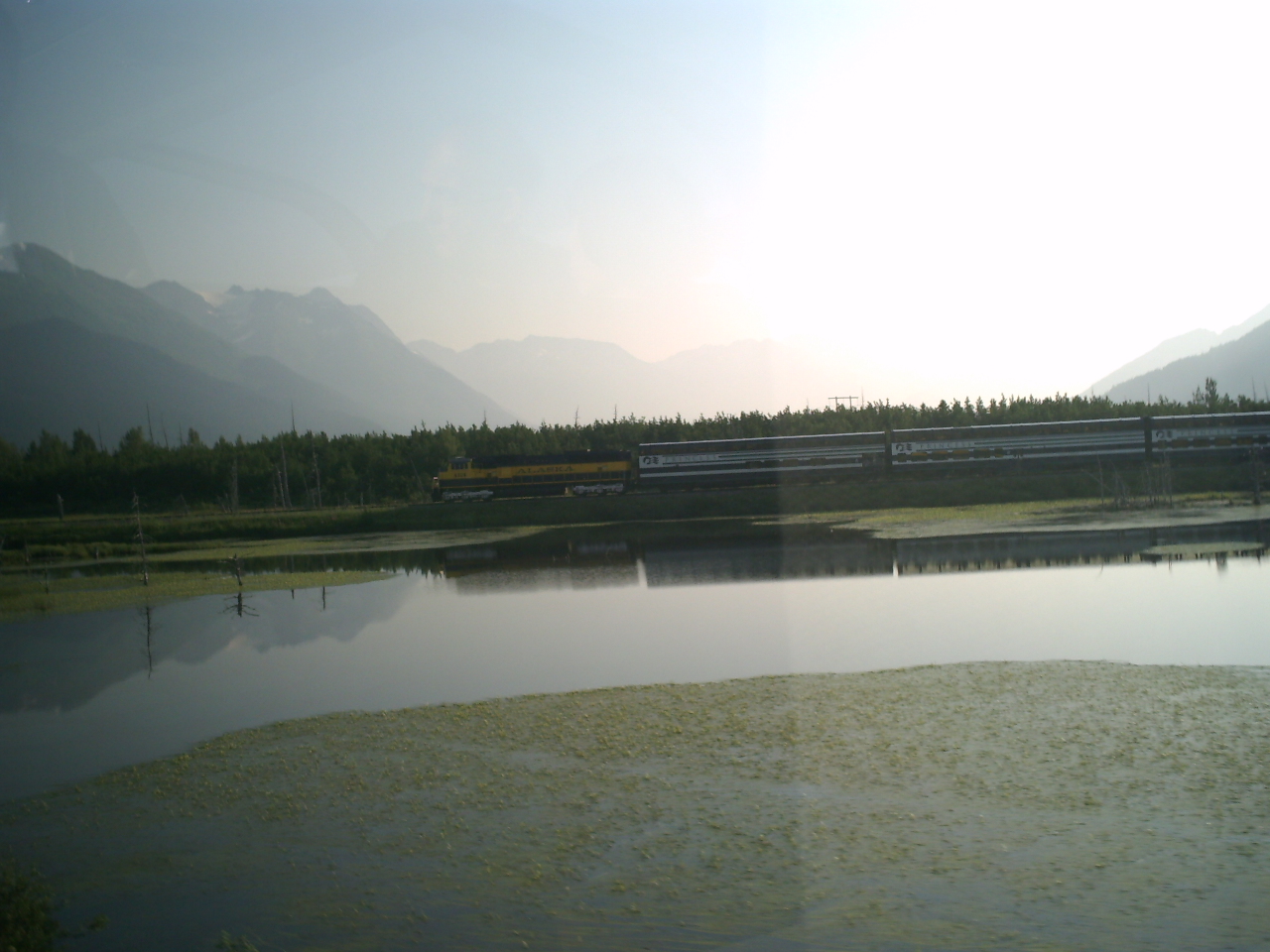 Whittier train - Alaska Railroad