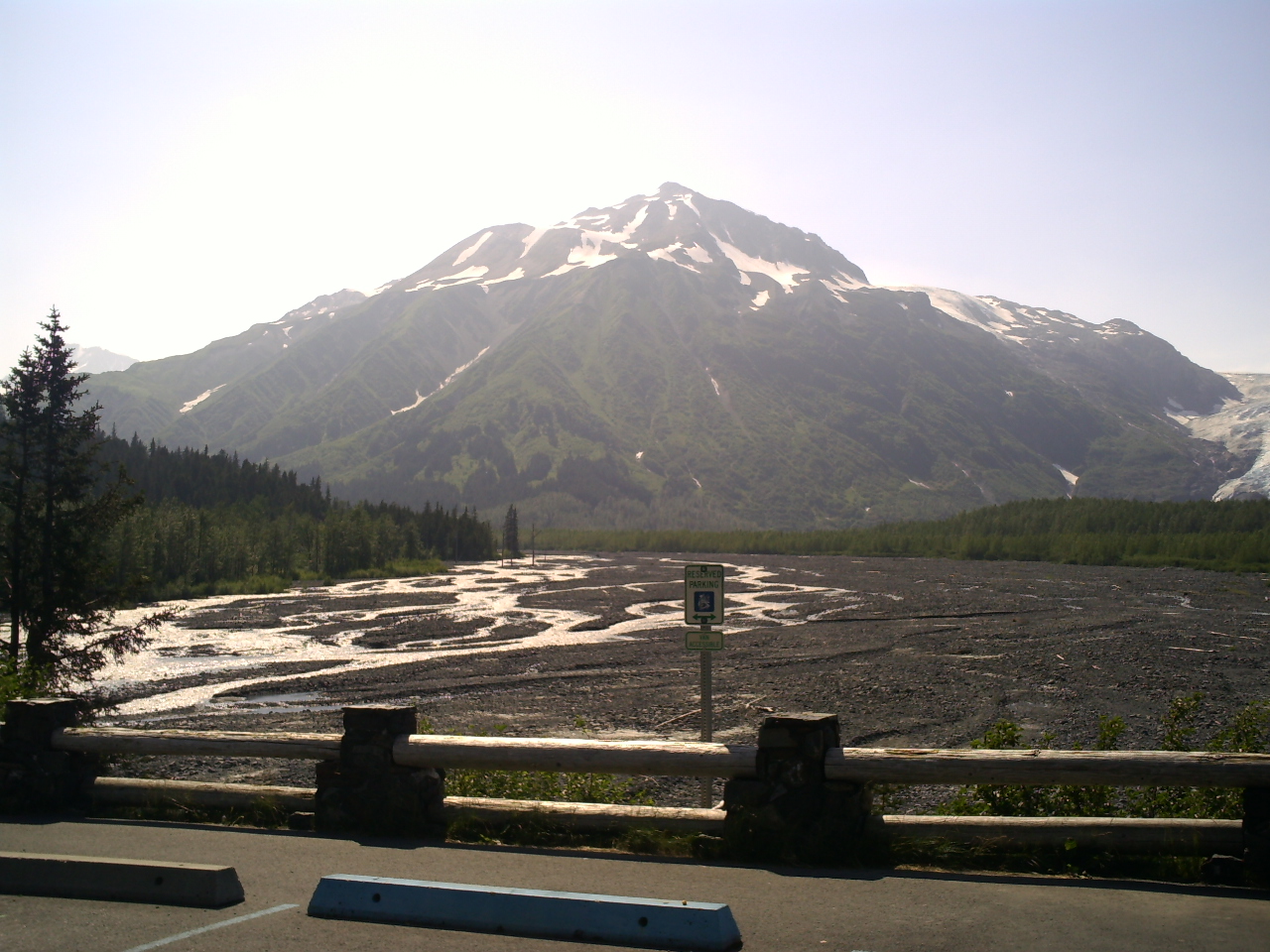 Braided river - runoff from Exit Glacier