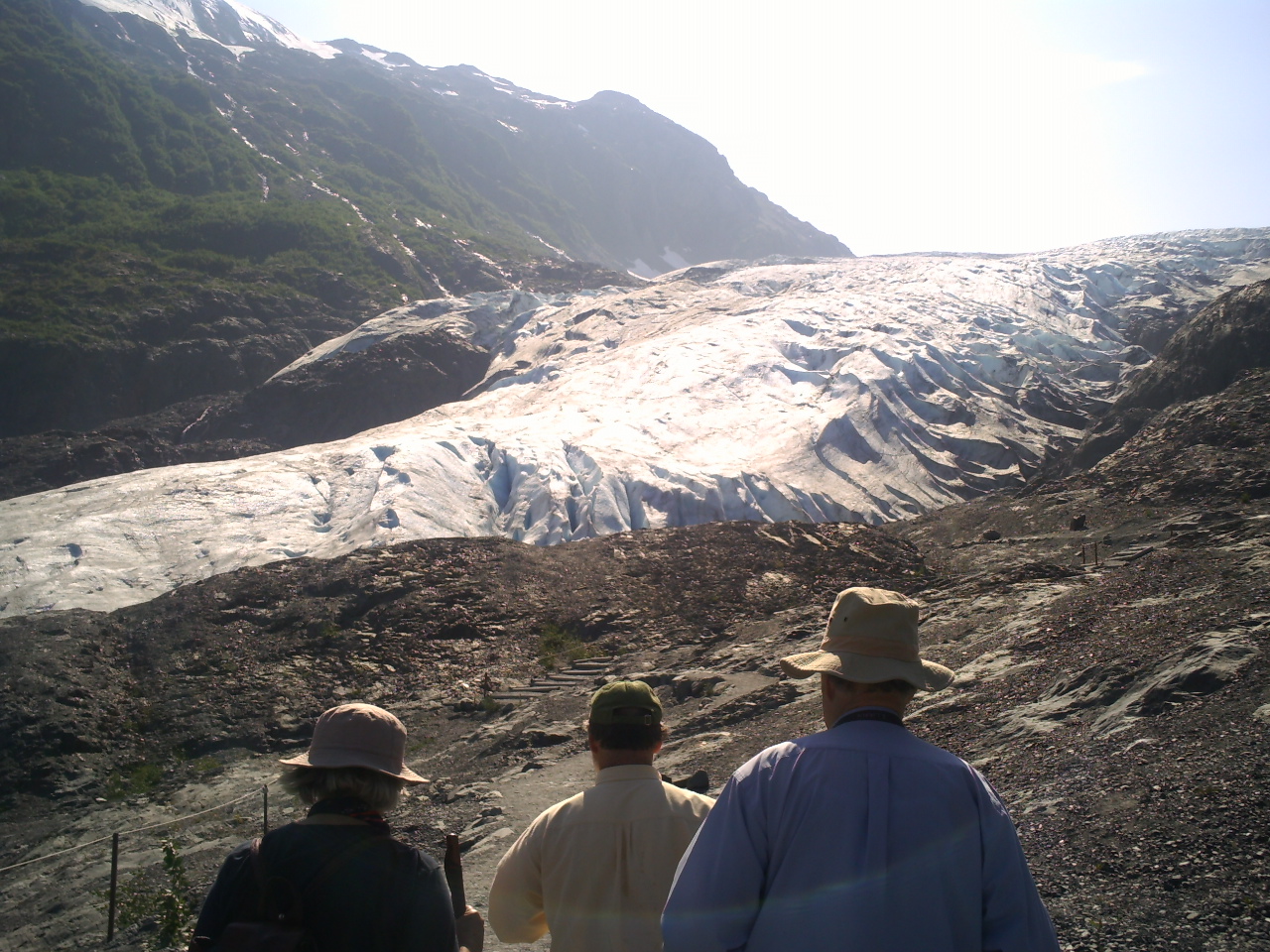 Approaching Exit Glacier