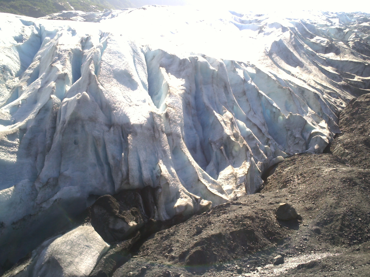 Up close and personal with Exit Glacier in Alaska