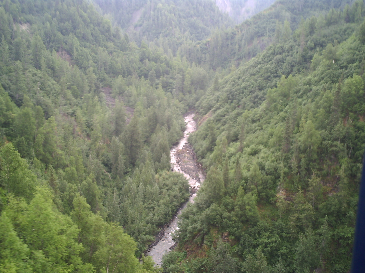 It a long way down - Hurricane Gultch