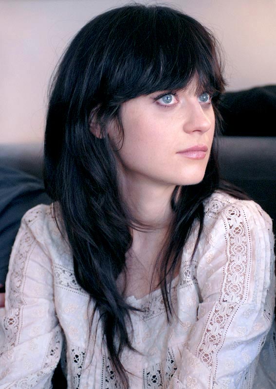 Zooey Deschanel - her blue eyes shine